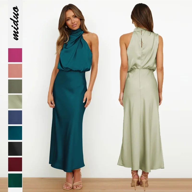 

Элегантная легкая вечерняя юбка миди с завышенной талией Ele Faionable для женщин