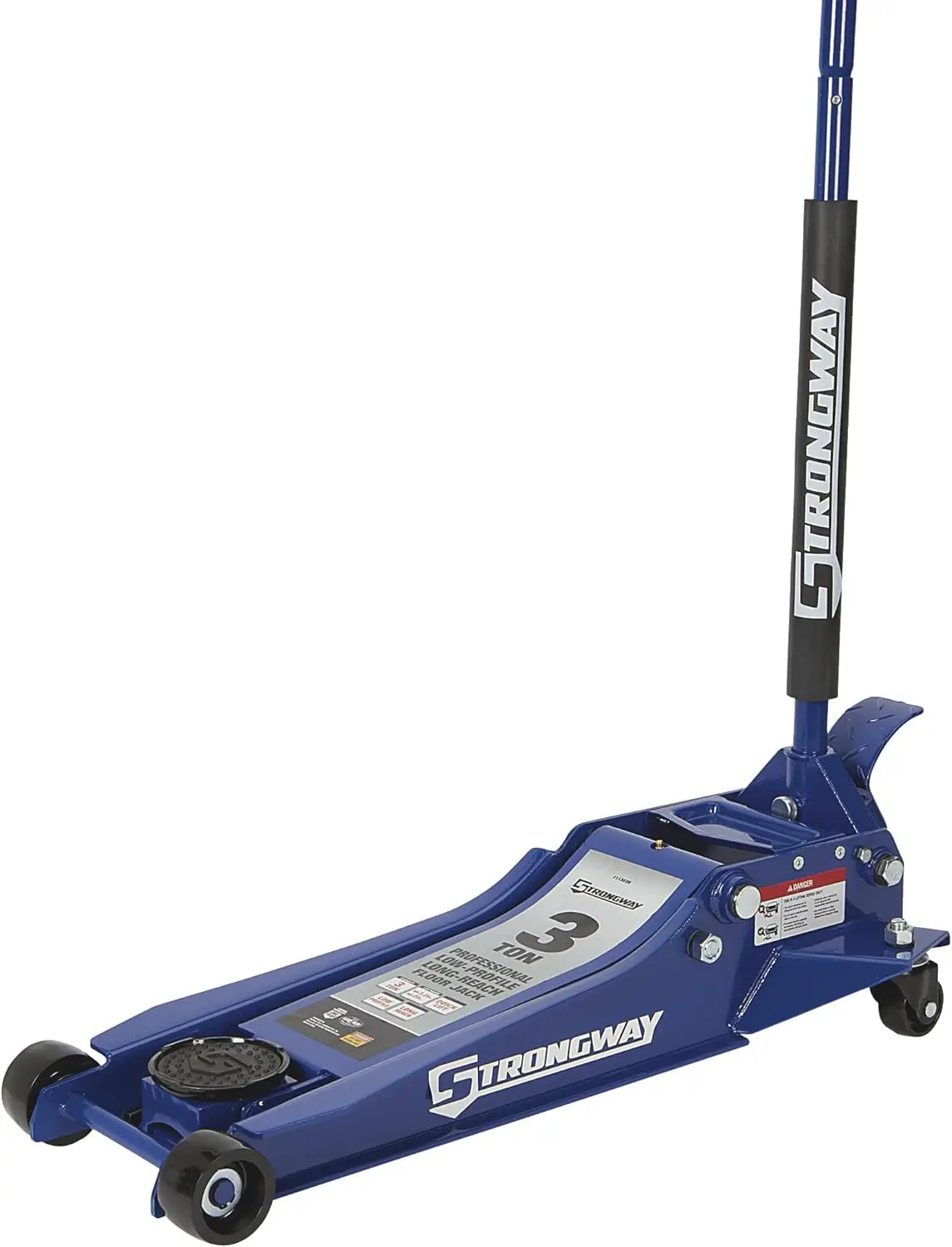 

Long-Reach, Low-Profile Professional Service Floor Jack - 3-Ton Capacity