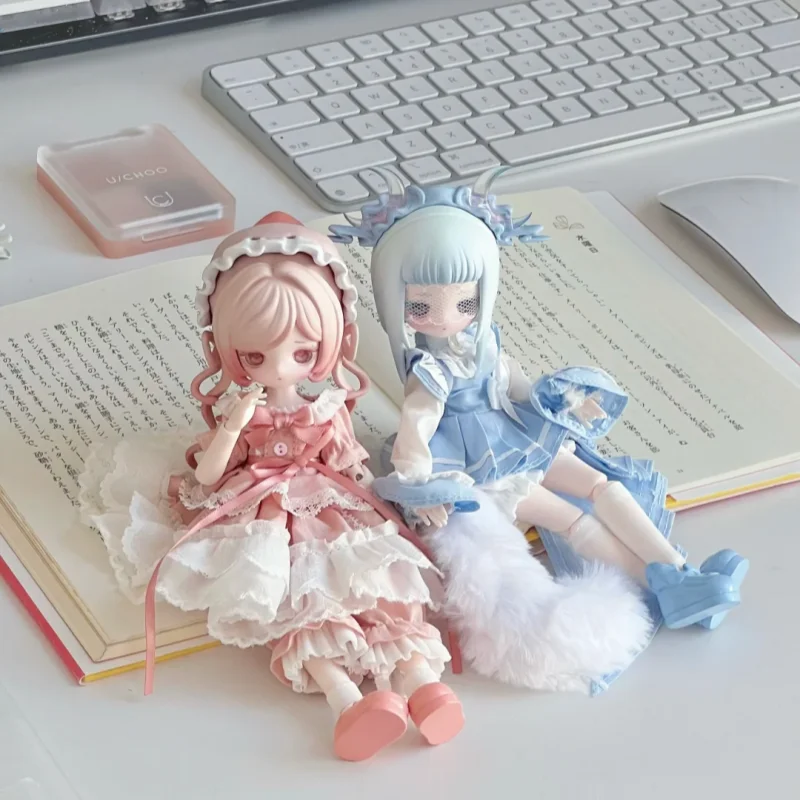 

Lulu's Spirit Tale V2 The Awakening of All Things Series 1/8 BJD Mobile Doll Blind Box Collection Desktop Ornament Trendy Play