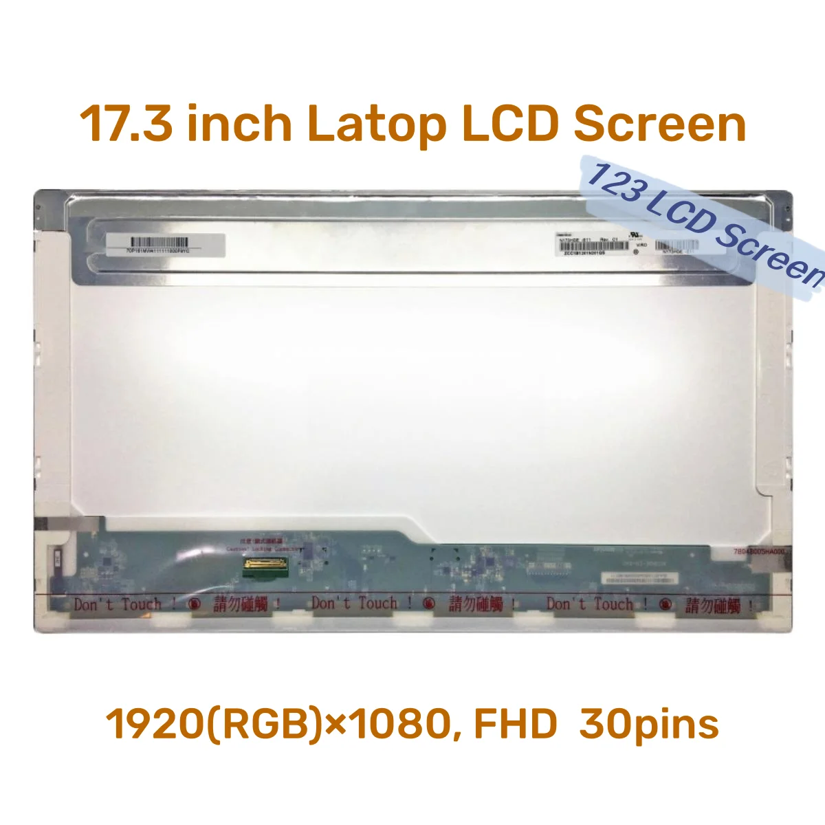 

17.3 inch LCD N173HGE-E11 72% NTSC For Innolux Matte Display Laptop 1920*1080 FHD 30PINS LCD Matrix FIT N173HGE-E21 B173HTN01.1