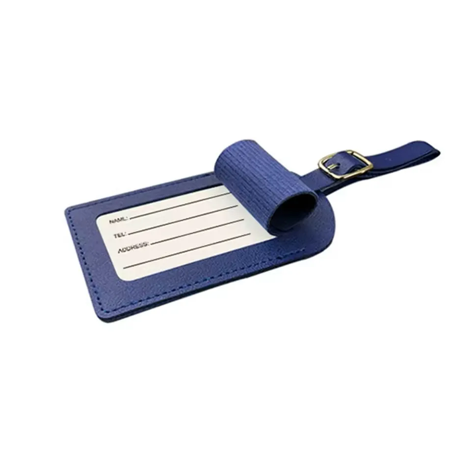 Hot Stamping Flugzeug Reisegepäckanhänger Pu-Leder verdickte Handtaschenanhänger Reisepasshülle – Detail 4