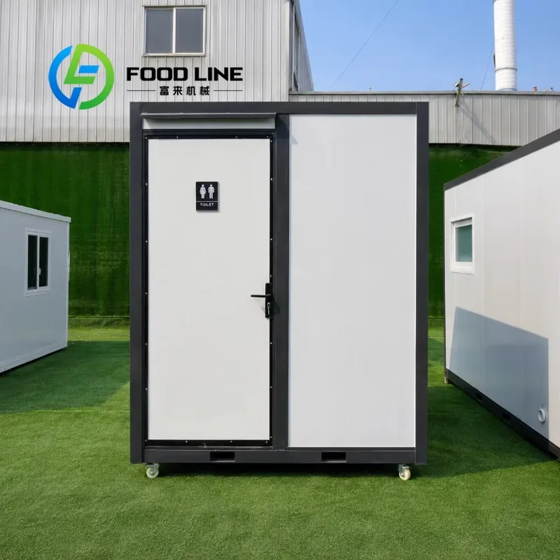 Prefabricated Outdoor Restroom Transportable Pre‑Built Restroom Facility Easy Deliver To Remote Outdoor Site And Scenic Area