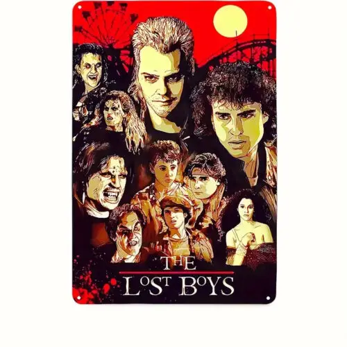 

The Lost Boys ~ Классический металлический постер с фильмом, репродукция ~ Металлическая жестяная вывеска, настенное искусство S133-алюминий