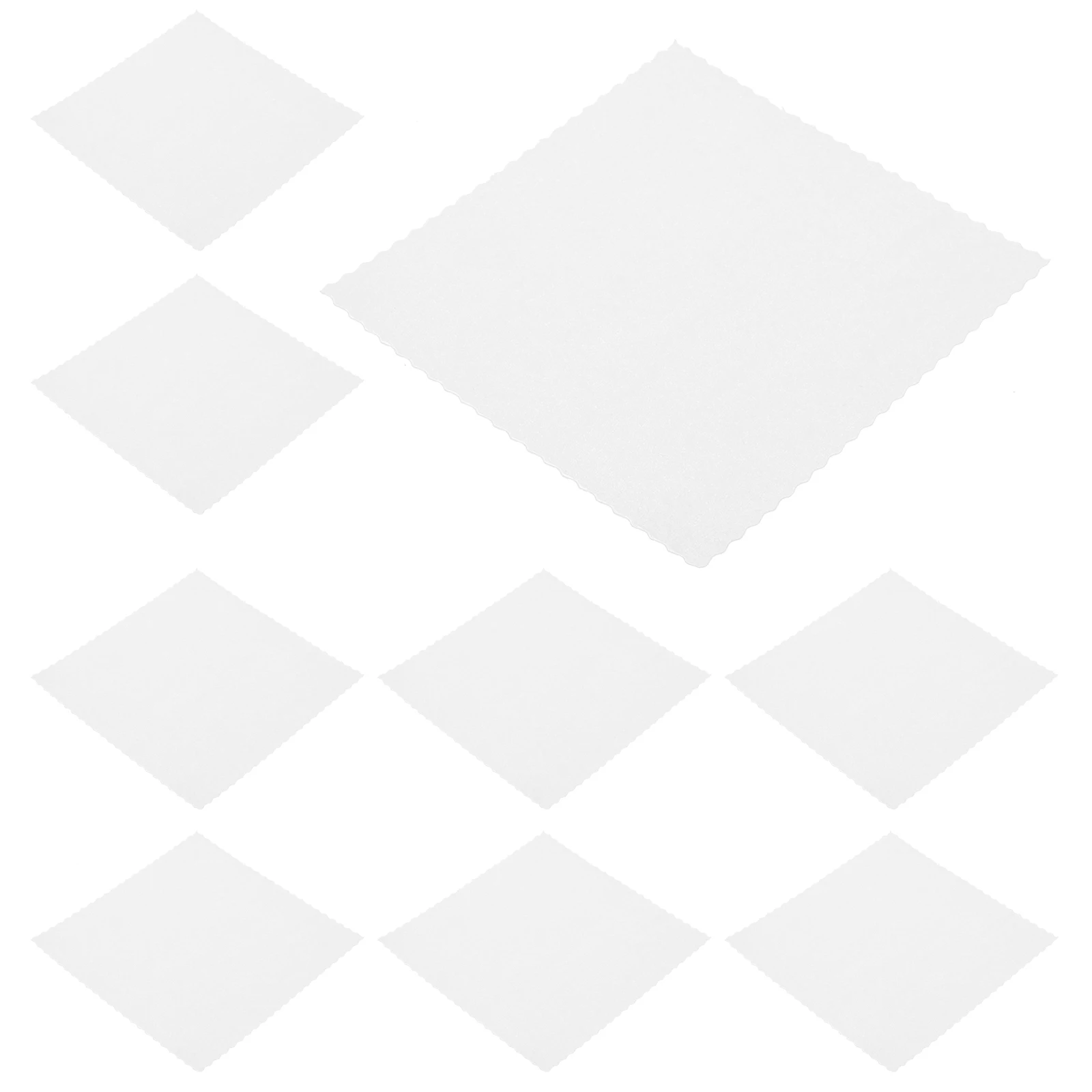 

12pcs Car Static Cling Film Windshield Sticker Vehicle Inspection Insurance Environmental Markings Parking Permit Holder Clear