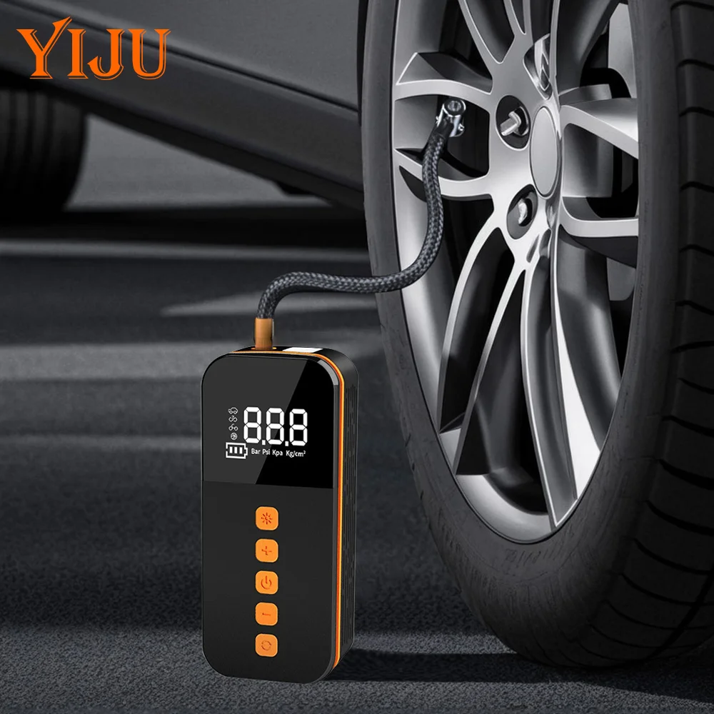 Air Pump Portable Universal Electric Air Compressor Treasure 150PSI LED Multitool Inflator For Motorcycle For Xiaomi
