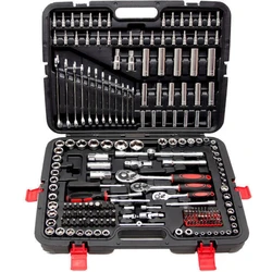 Socket wrench set 216 pieces ratchet box V2461 socket wrench