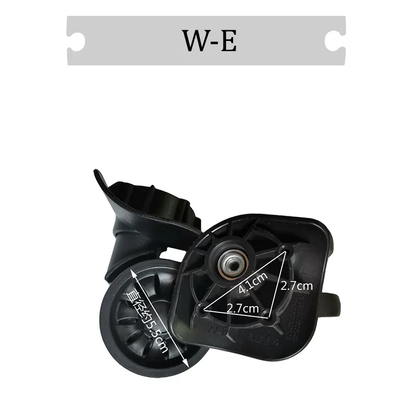 For Hongying W-E Universal Wheel Replacement Suitcase Silent Smooth Shock Absorbing Durable Convenient Accessories Caster Wheel