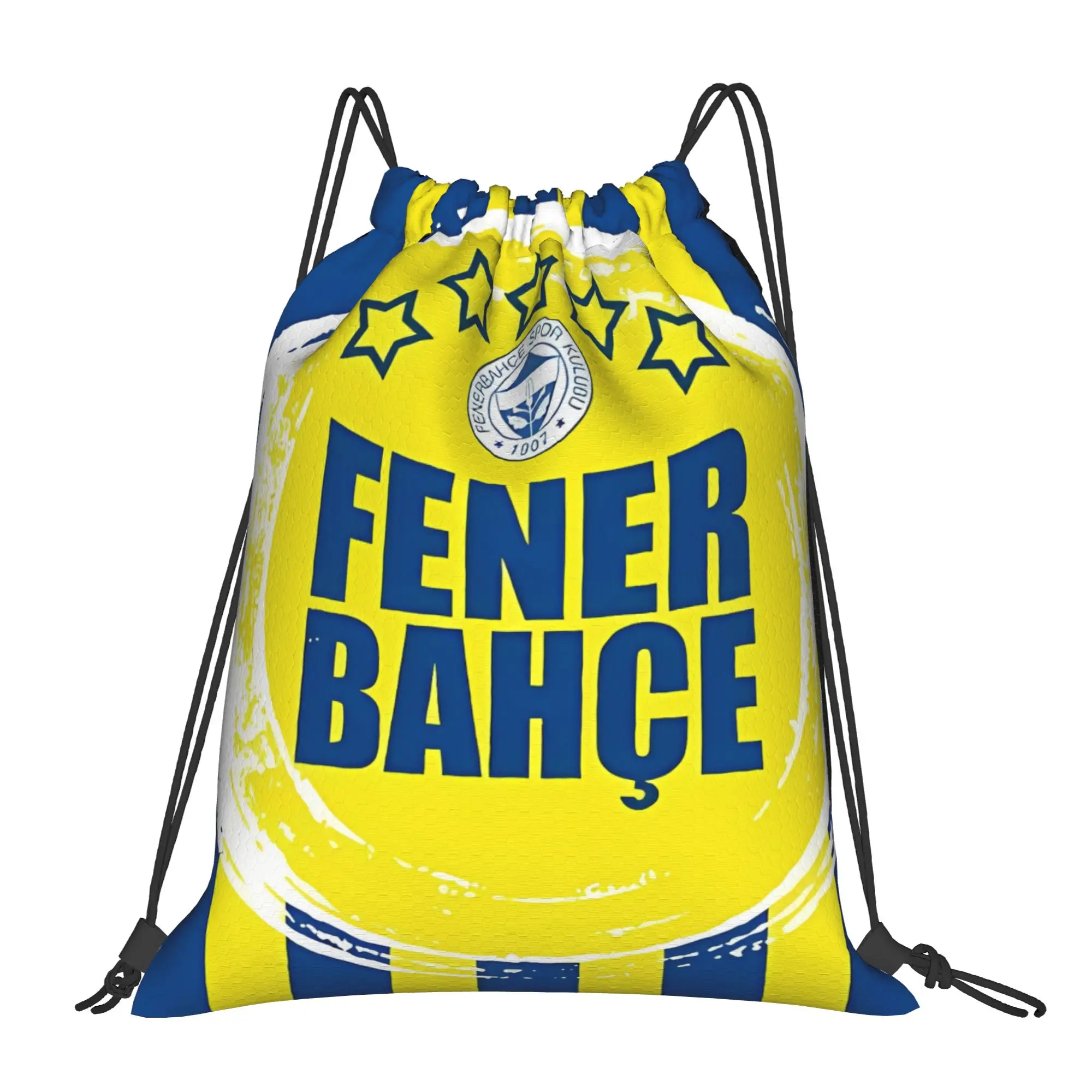 Fenerbahcee Bright Osayi Samuel Themed Portable Travel Riding Gym Drawstring Storage Sporty Backpacks
