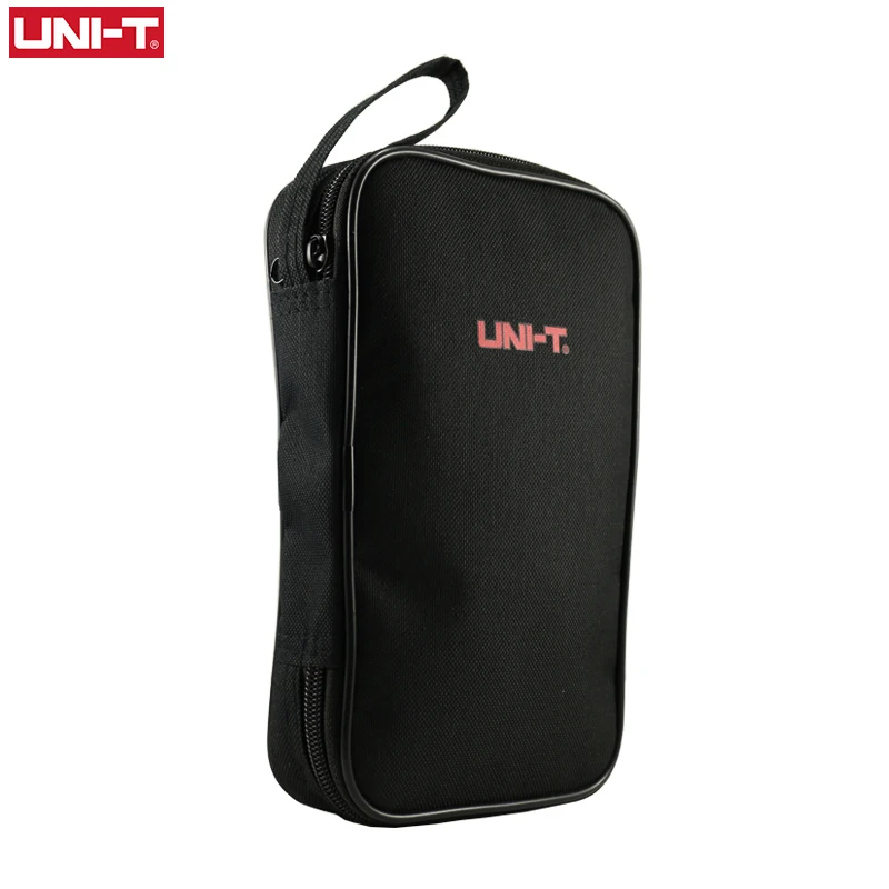 Bolsas originales negras de UNI-T para multímetro Digital de la serie UT-B01, también aptas para multímetro de otras marcas, UNI-T