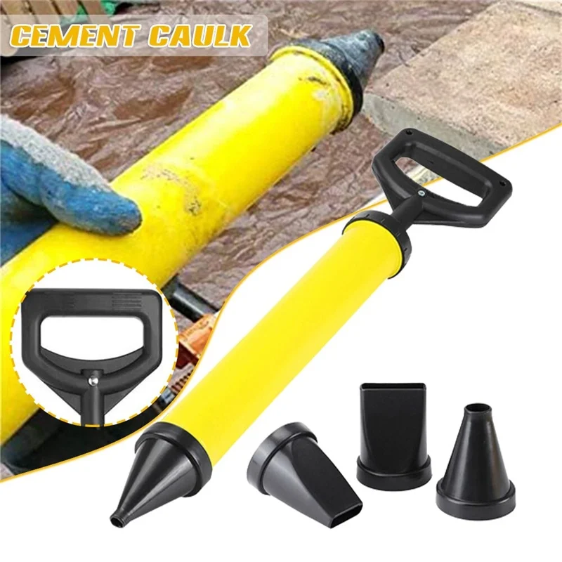 

Cordless Caulking Gun Pointing Brick Grouting Mortar Sprayer Applicator Tool Cement Filling Tool 4 Nozzles Garden