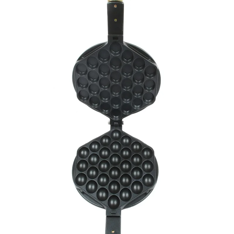 Commerciale QQ Uova Bubble Ball Cottura Waffle Maker Ferro Hong Kong Waffle Eggette Stampo Torta Stampo Electirc Macchina Piastra antiaderente