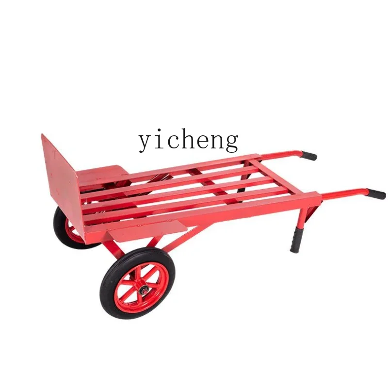 

ZK thickened tiger cart two-wheeled trolley site handling delivery trolley transfer warehouse truck load king