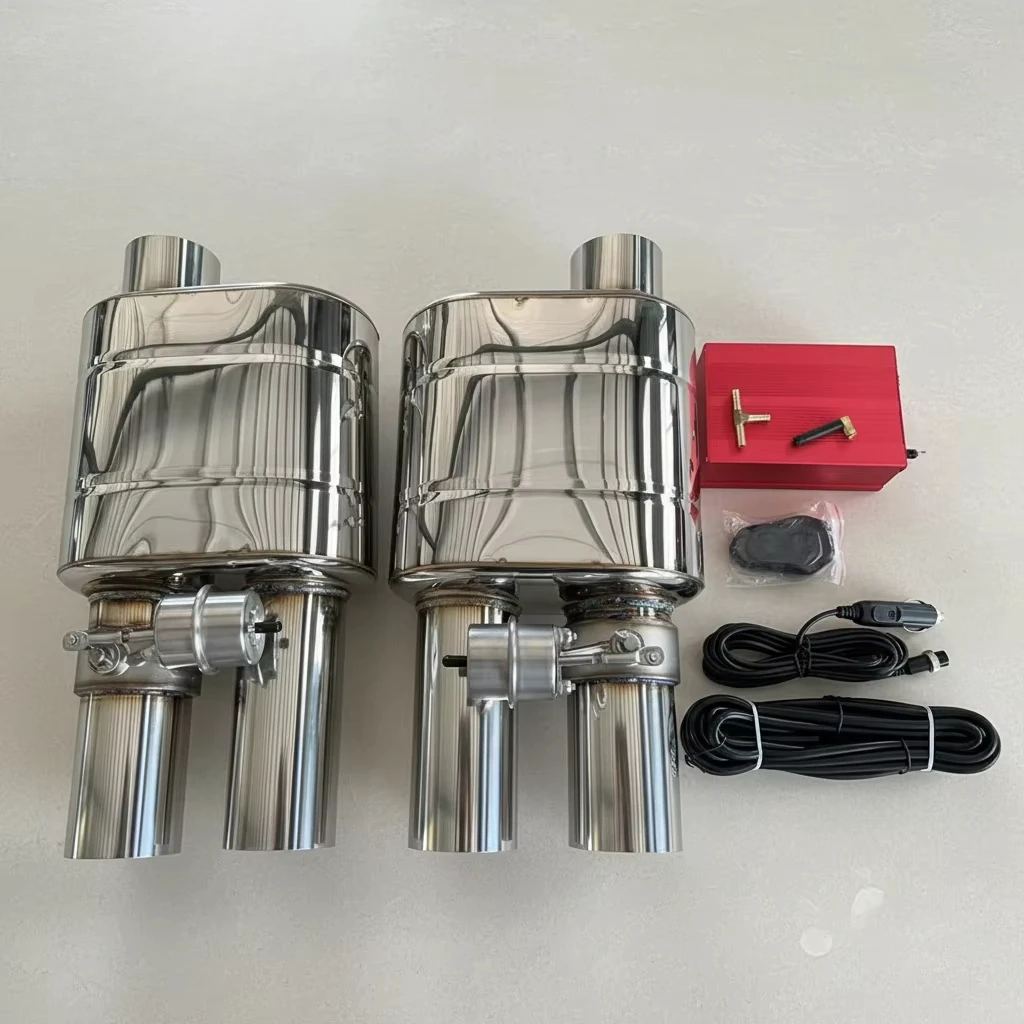 

Высокопроизводительная выхлопная система 2,5 и 3 дюйма из нержавеющей стали с клапаном Valvetronic и дистанционным управлением, двойные глушители