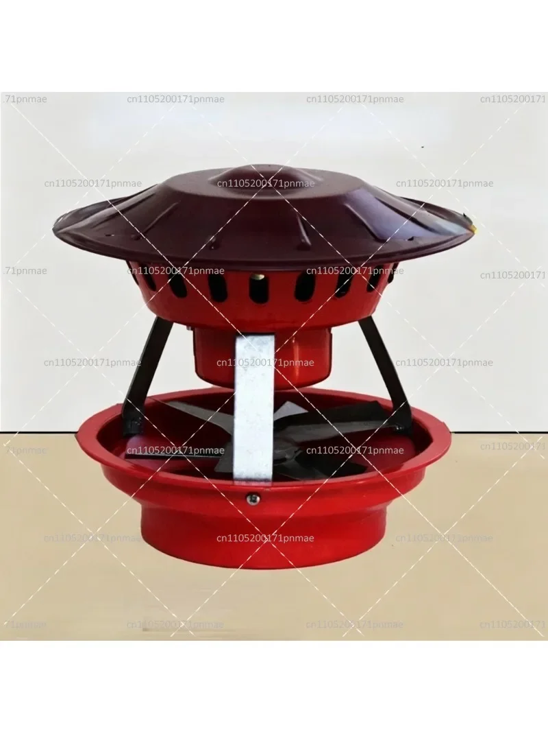 40-120W Chimney Fan for Kitchen Exhaust, Wall Mounted Smoke Ventilation Fan