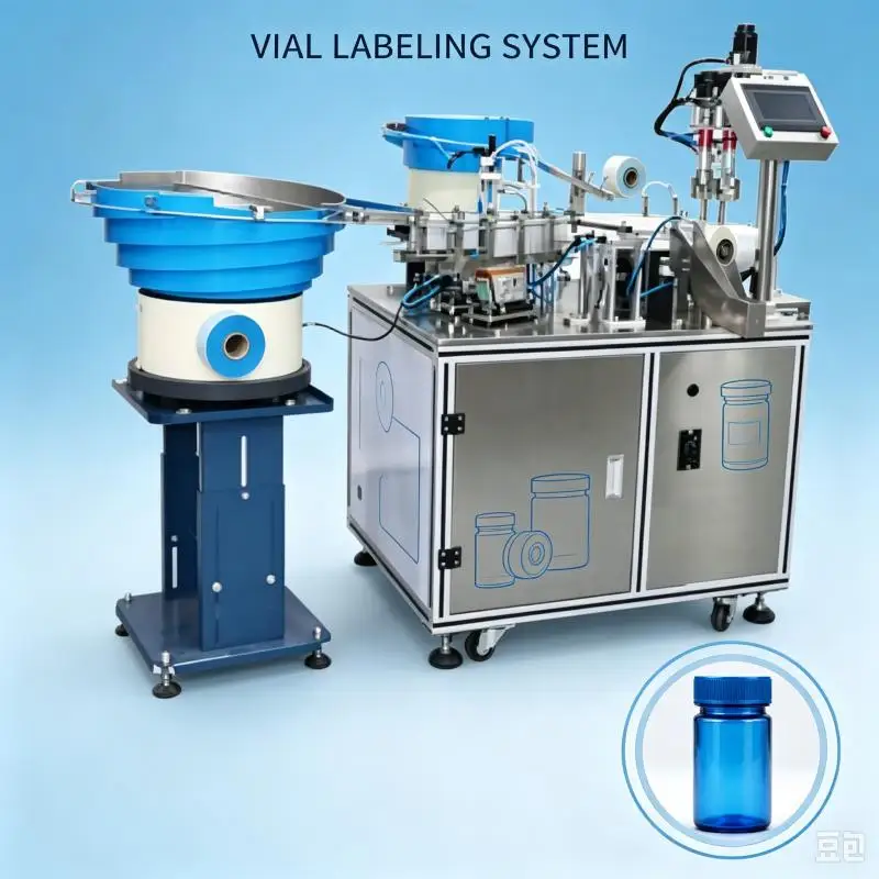 Automatic Labeling Machine Intelligent Sticker Labeling System High Speed Applicator For Industrial Packaging Applications