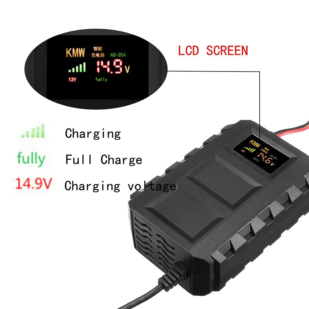 KC-20A Motorcycle 12V 20A for Truck Lead Acid with EU Plug lead acid