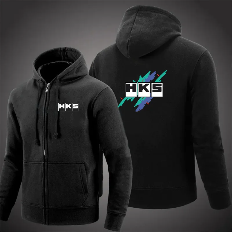 Japan JDM Modified Car HKS ENDLESS Hoodies Autumn Winter Men's New Long Sleeve Hooded Sweatshirt Fashion Casual Male Outfit