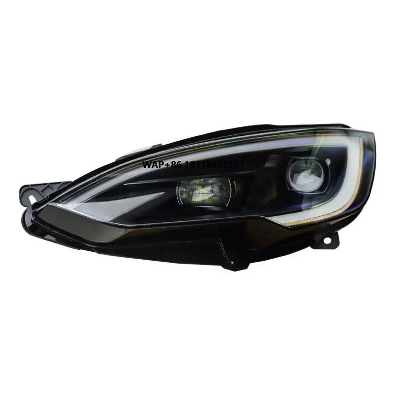 For Upgrading and Replacing  Model S 2014-2022 with New 12V 6000K LED Super Bright Headlights
