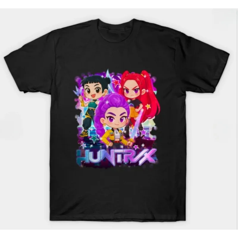 

KPop Demon Hunters Merch 2025 Tee Merch T-shirt Men Short Sleeve Funny Tee Unisex Tops