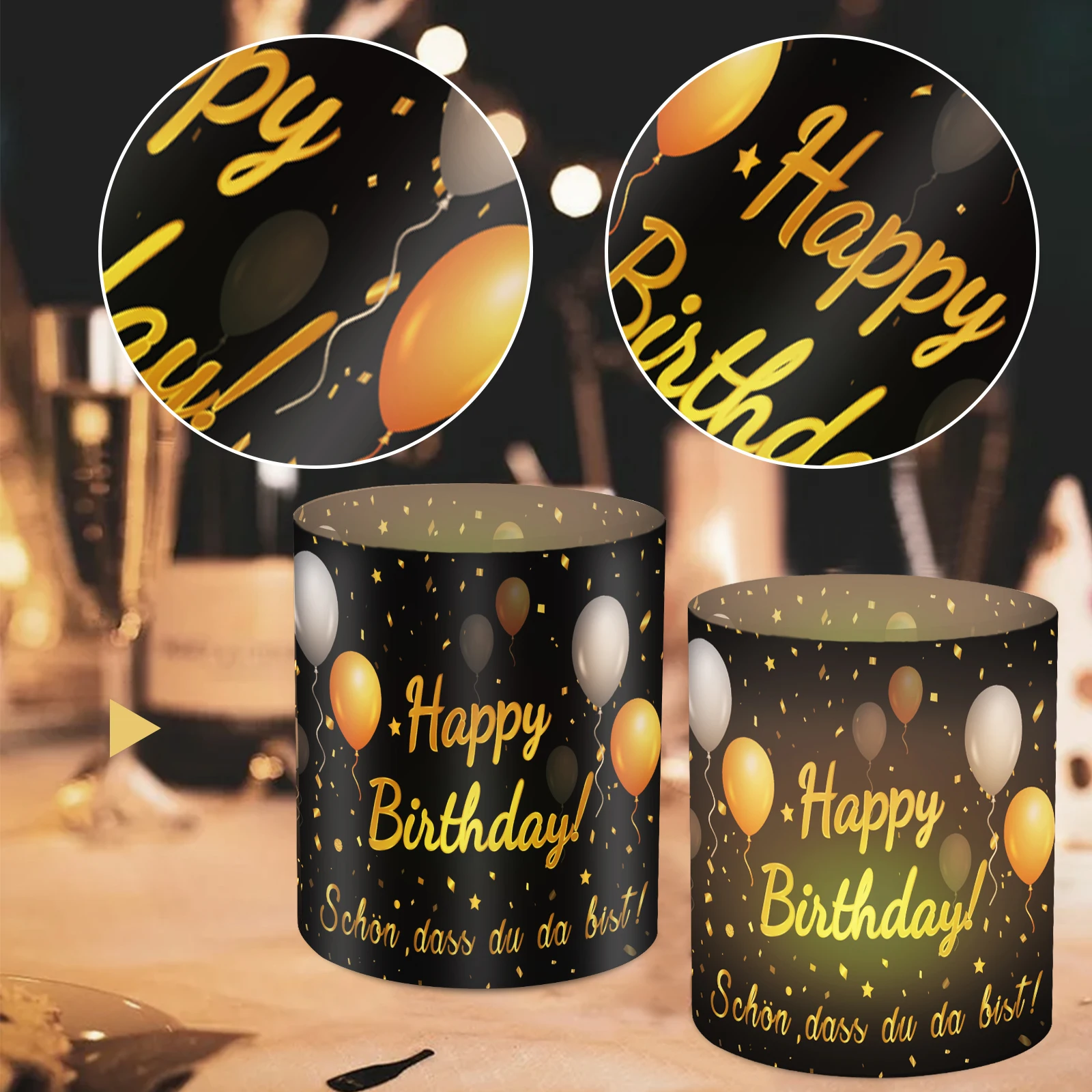 12pcs Happy Birthday Candle Ta - đánh giá và giá Science Of Happiness