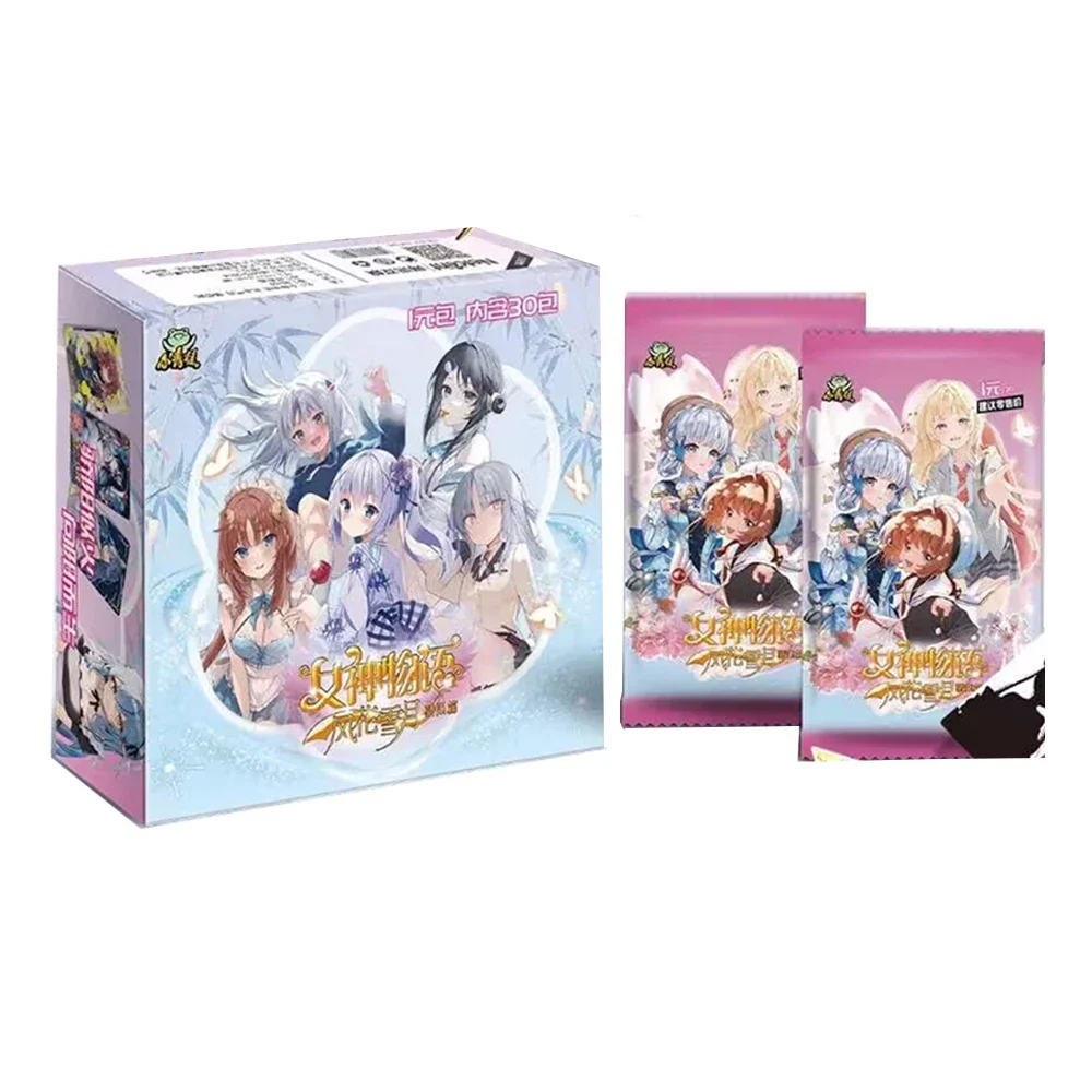 Goddess Story Collection PR Card Full Set Anime Games Girl Party Swimsuit Bikini Feast Booster Box  Doujin Toys And Hobbies Gift