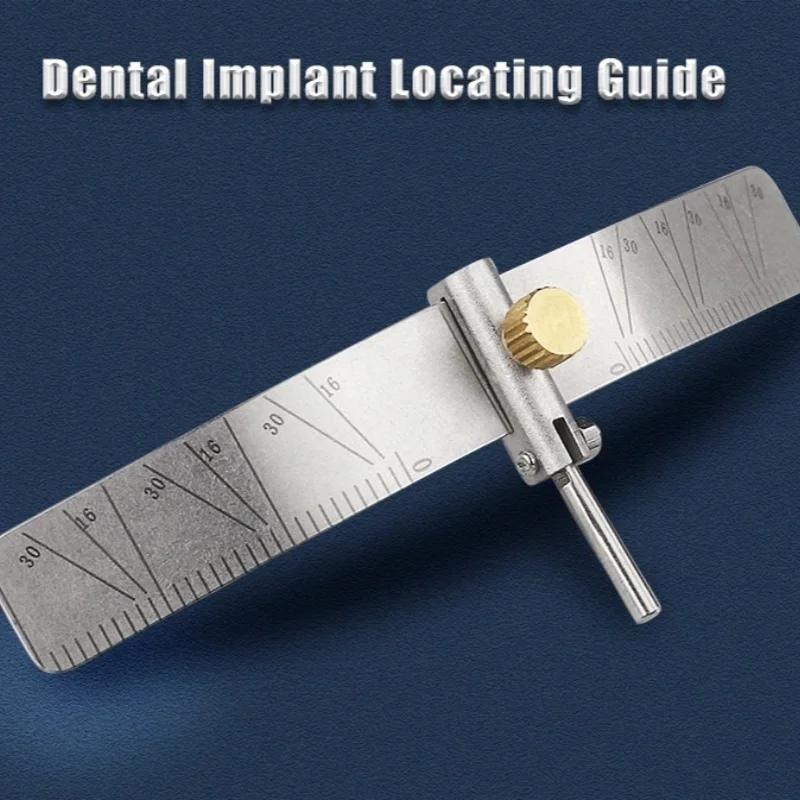 Dental Implant Locating Guide Surgical Planting Positioning Locator Angle Ruler Guage Autoclavable