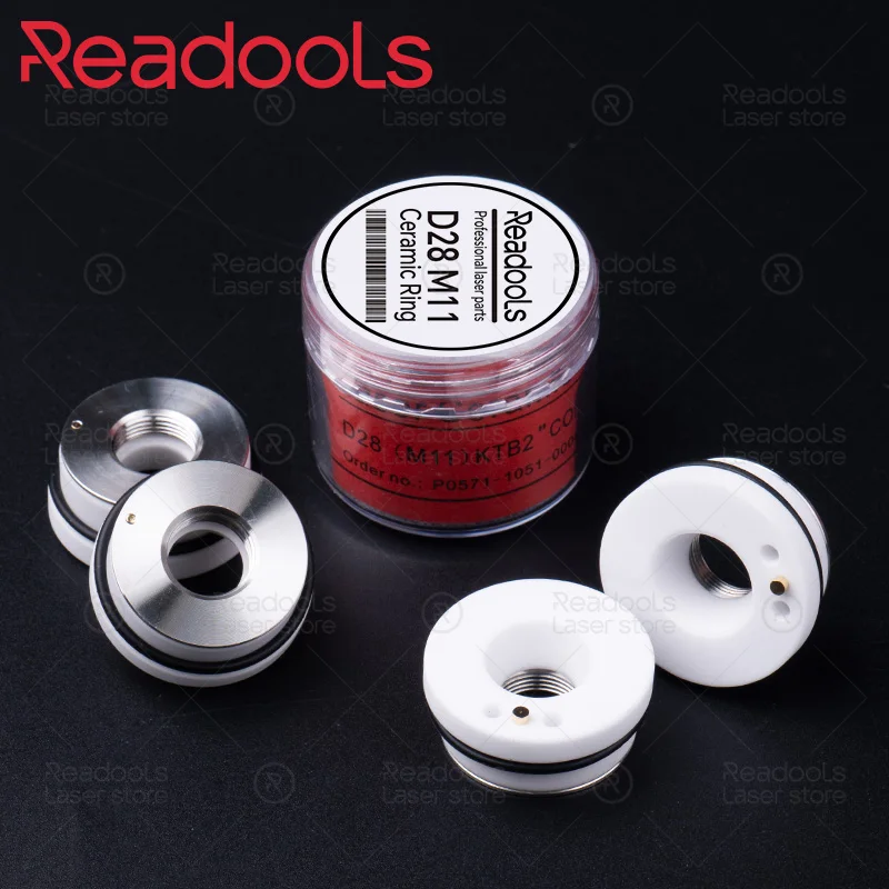 Fiber Laser Ceramic Ring D28 M11 D32 M14 D19.5 M8 Laser Ceramic Body Nozzles Holder for Raytools Precitec Laser Head