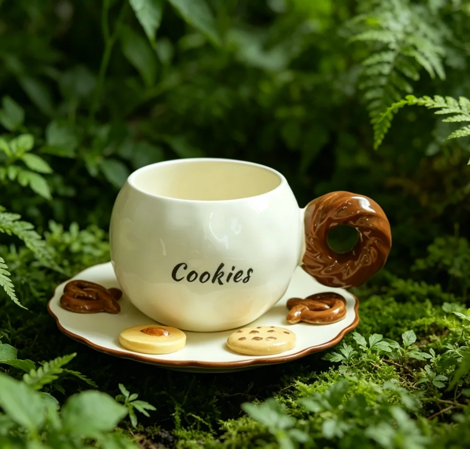 Cute Cookies Cup & Saucer