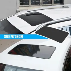 1pc Auto Sunroof Stickers Decals Heat Resistant Car Sun Shade Car Fake Sunroof Modified Sunroof Decoration Car Accessories