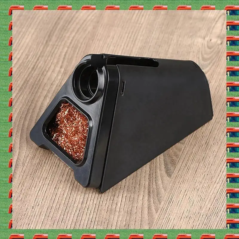 

ABMO Electric Soldering Iron Stand Holder With Welding Cleaning Copper Ball High Temperature Quality Safety