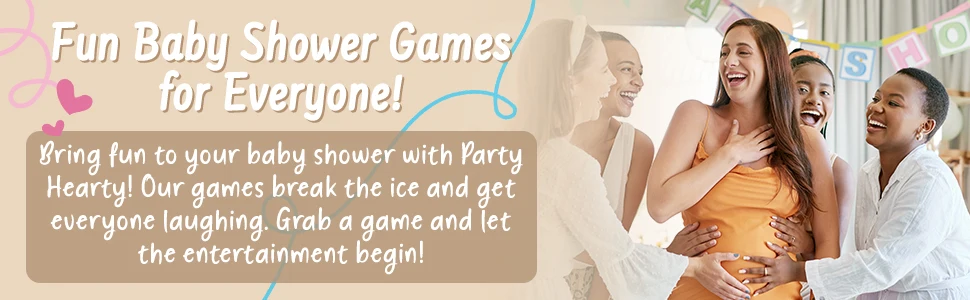 Party Hearty Babyparty-Spiele für Mädchen oder Jungen, 10-teiliges „Mommy or Daddy Guess Who“-Spiel, lustige Aktivitätskarten, geschlechtsneutral, Ideen – Detail 4