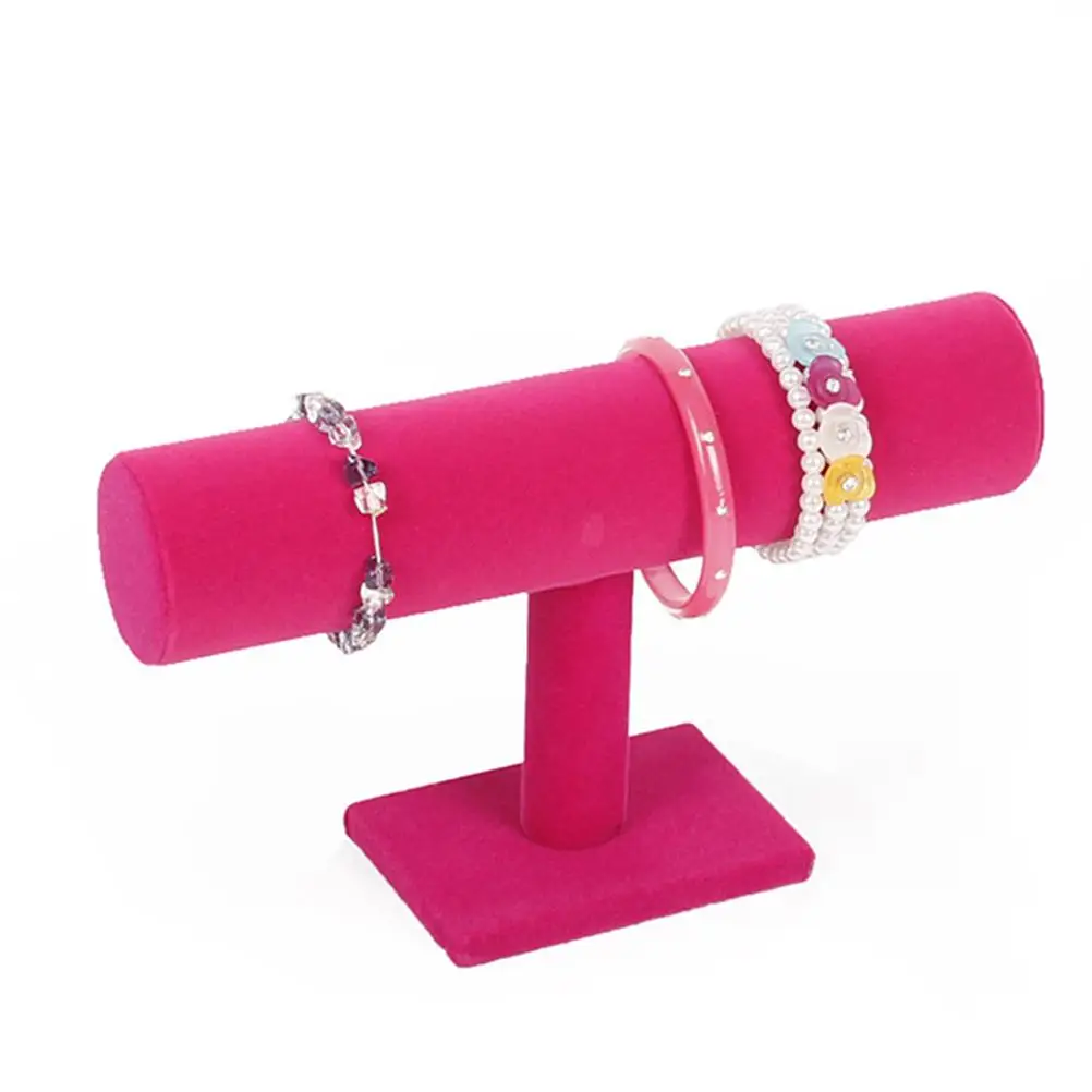 

Velvet Jewelry Display Stand for Bracelets Bangle Holder Girls Watch Organizer Home Decoration Storage Solution