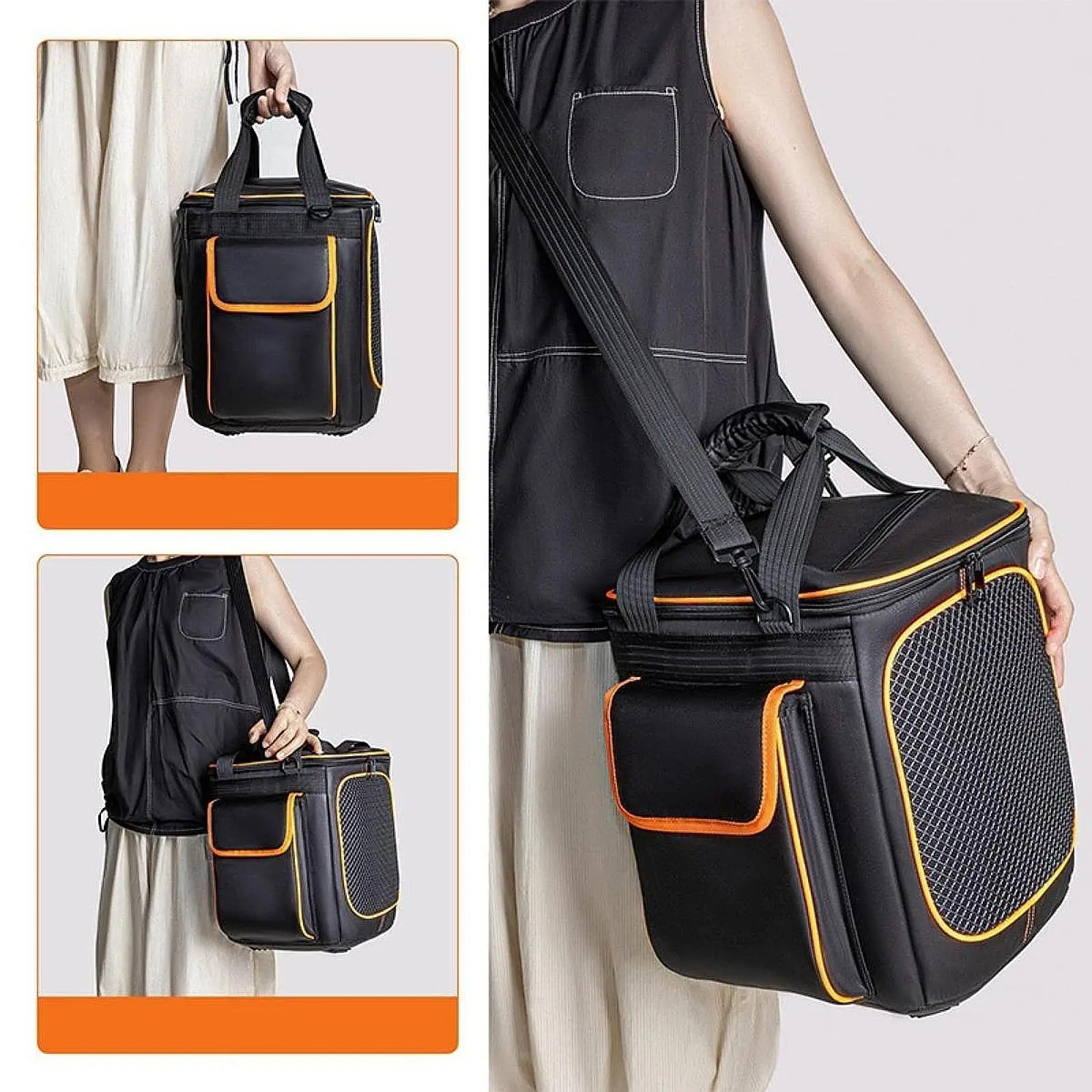 

Speaker Bag Wear Resistant Shockproof Speaker Organizer Bag Speaker Case