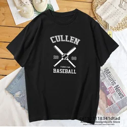 Cullen Baseball Twilight T-Shirt Women Men Baseball Bella and Edward Love Teen Movie T Shirt Short Sleeve Graphic Tshirt