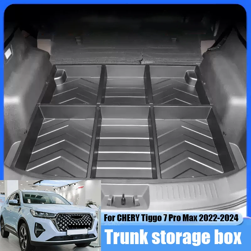 Car trunk storage box trunk storage box and car interior storage box For CHERY Tiggo 7 /Tiggo 7 Pro Max 2020 2021 2022 2023 2024