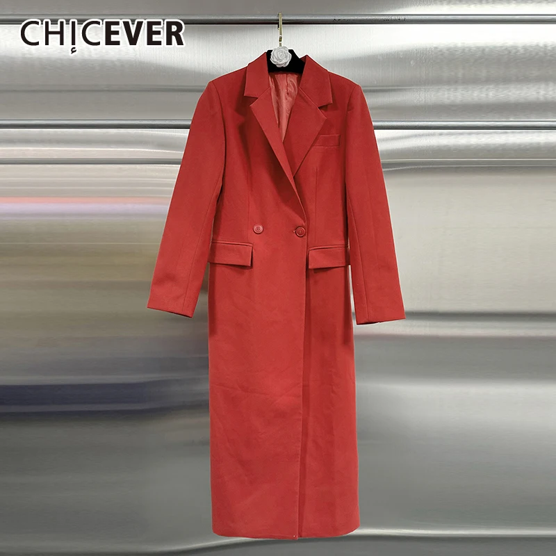 Chiever sólido emendado bolso chique jaqueta feminina lapela manga longa solta commute temperamento jaquetas femininas outono moda nova