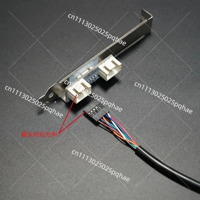 Full Half Height PCI-E Power Button Outlet Board 1 To 2 Retain Original Chassis Power Key