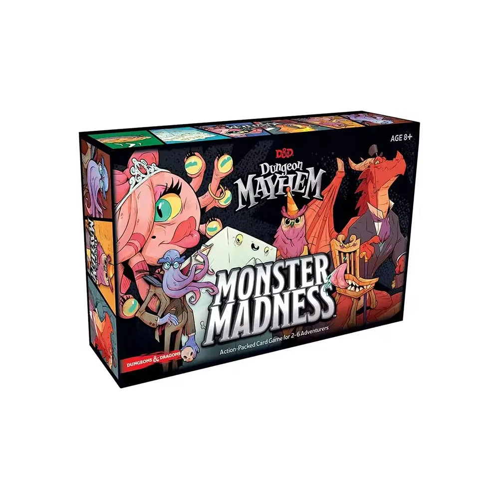 

Семейная забавная настольная игра Игральные карты Dungeon Mayhem Карточная игра Семейная вечеринка Настольная колода