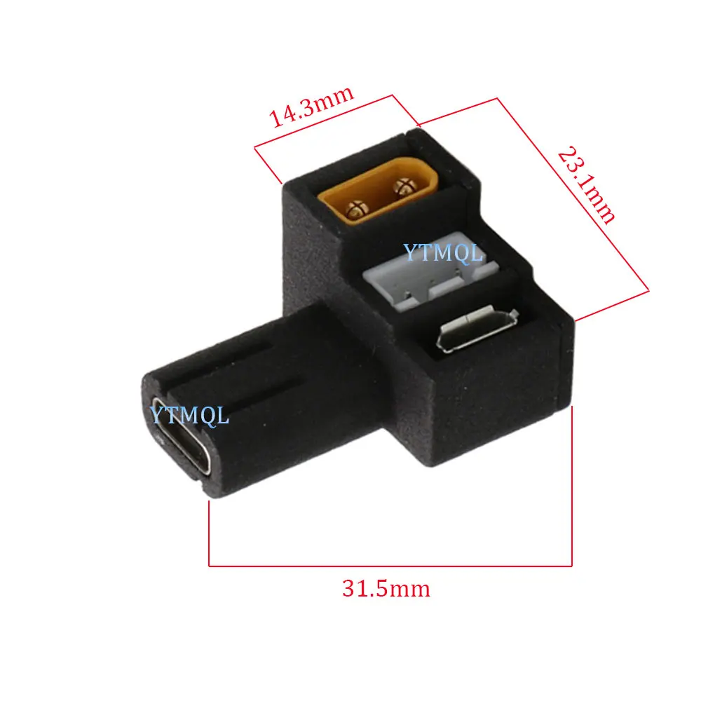 Imagem -05 - para rc Dji M300 Instalação de Montagem do Sistema Uav Rtk Interface Osdk Expansão Plug de Alimentação dc 24v tipo c para Xt30 Saída