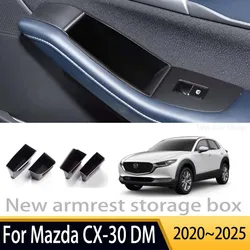 Car Accessories For Mazda CX-30 DM 2020~2025 2022 2023 2024 Central Control Armrest Box Storage Box Multifunctional Auto Parts
