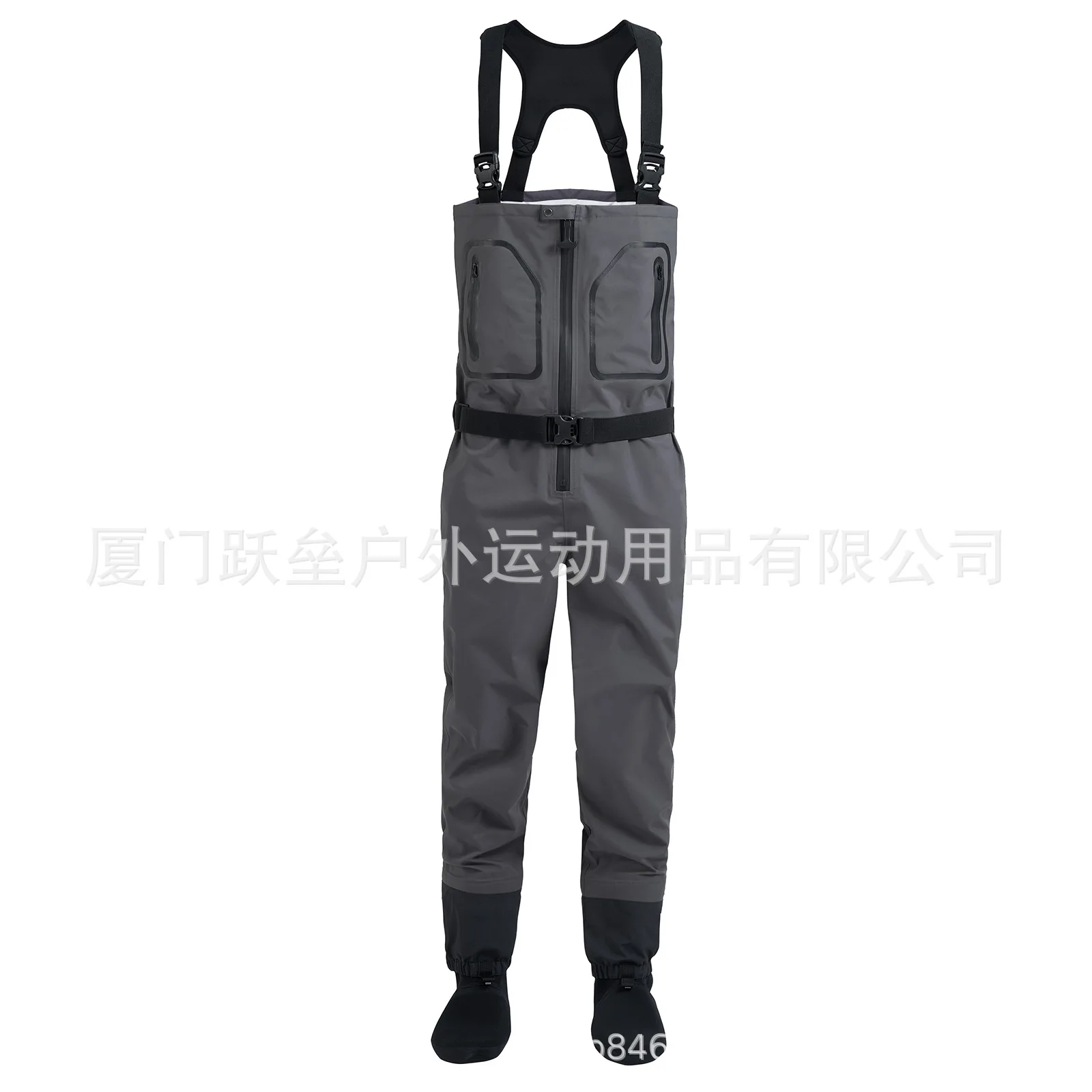 Strap-on Sewer Pants Stream Fly Fishing Wading Pants Summer Zipper Pocket