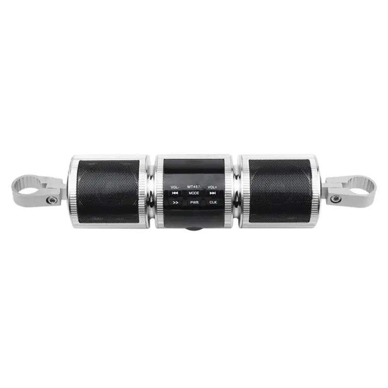 M50K-New Motorbike Car Bluetooth MP3 Audio Retrofit Audio Waterproof Speaker Multifunction With Display Dual Speakers