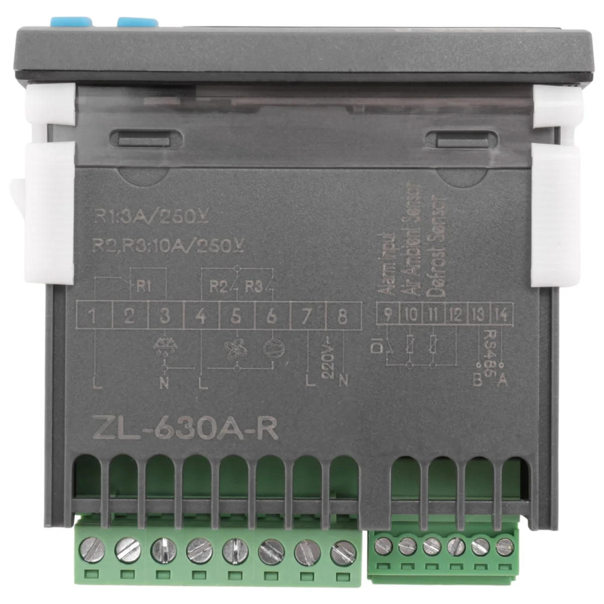 A11I -630A-R, regulator temperatury RS485, cyfrowy regulator temperatury chłodni, termostat, z Modbus