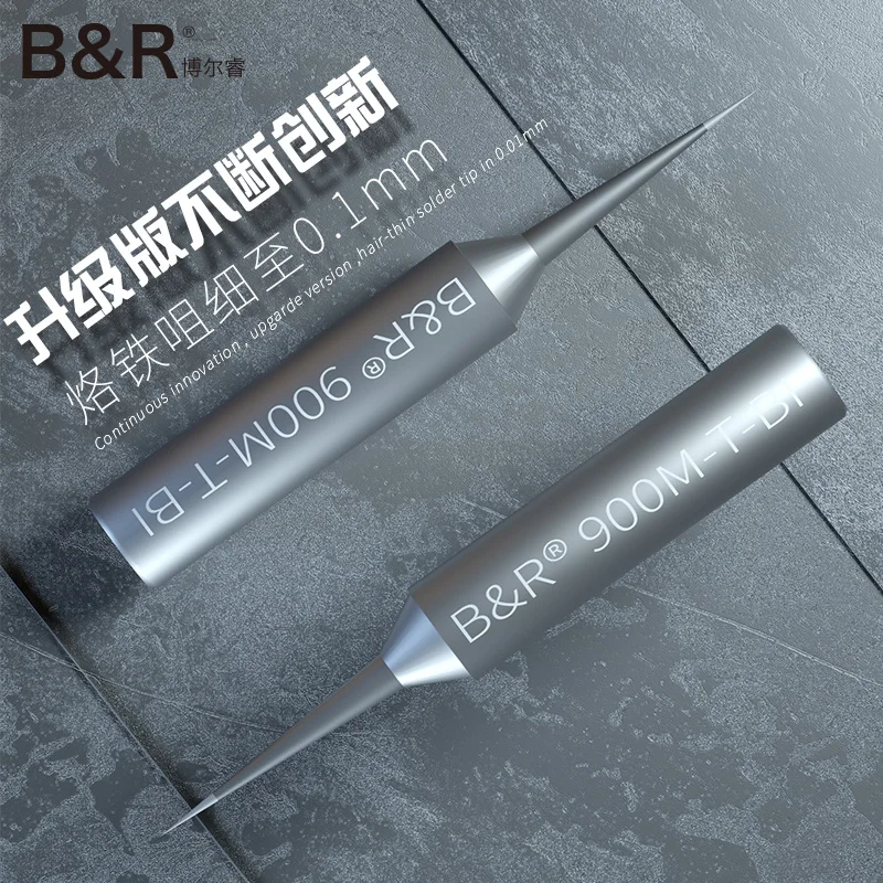 BR Super sharp Flying wire soldering iron tip 900M lead-free copper solder tip for 936 soldering station electric iron