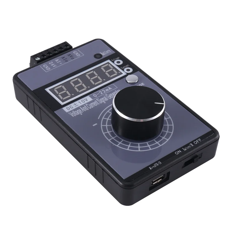 AB25-Ручной калибратор положительного и отрицательного напряжения ± 0-10 В, 5 В, генератор сигналов тока