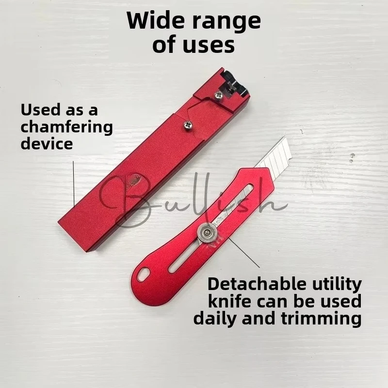 Edge banding trimming knife woodworking manual rounded corners arc chamfering artifact ecological board paint-free