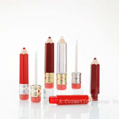 10-50Pcs 5ml Red Pink Gold Lip gloss Tubes DIY Empty Cosmetic Container Refillable Bottles Liquid Lipstick Storage Bottle