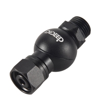 DIDEEP Global Universal 360 Degree Swivel Hose Adapter For 2Nd Stage Scuba Diving Regulator Connector Dive Accessories