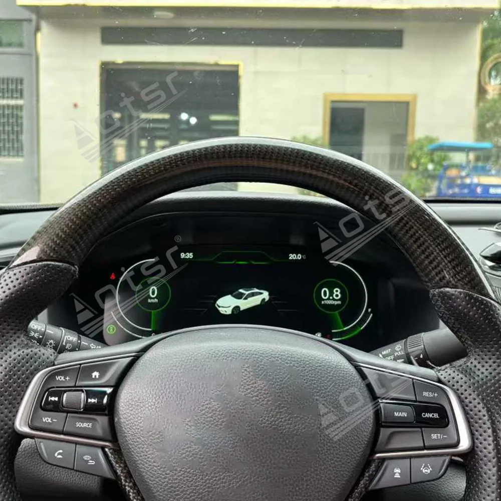 Digital Cluster For Honda 10th generation Accord LCD Instrument Panel Carplay Dashboard Visual Plug Play Strong Compatibility