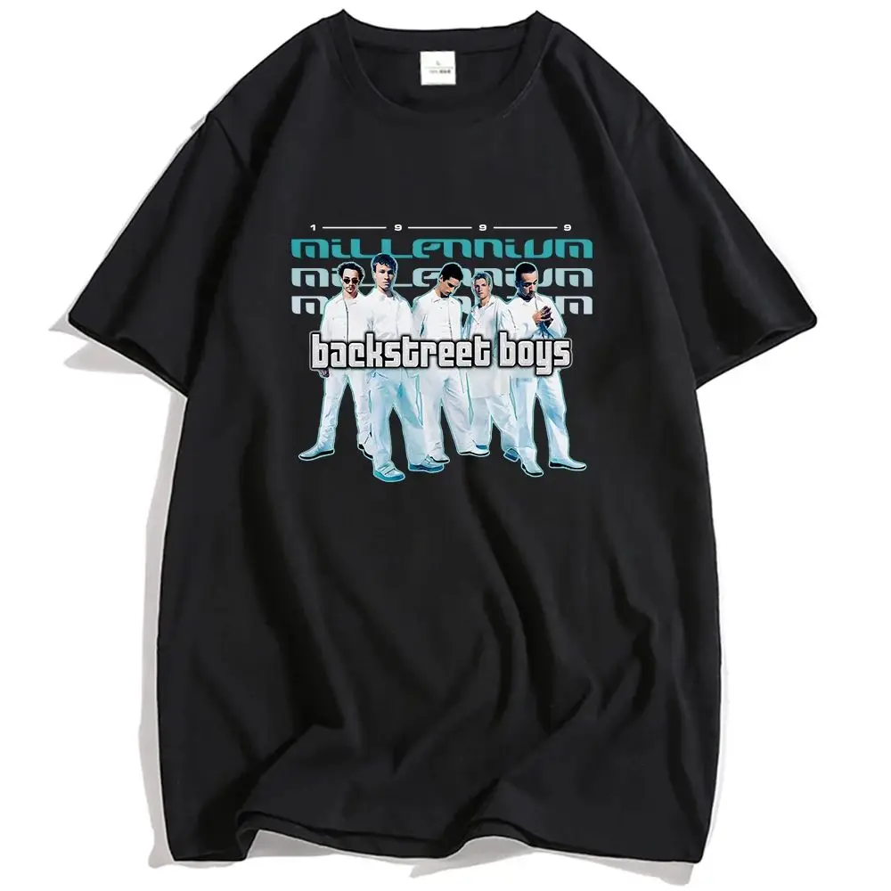 Backstreet Boys Millennium 2.0 T-Shirt Kurzarm-T-Shirts Lässige Mode-T-Shirt O-Ausschnitt Grafik-T-Shirts Unisex